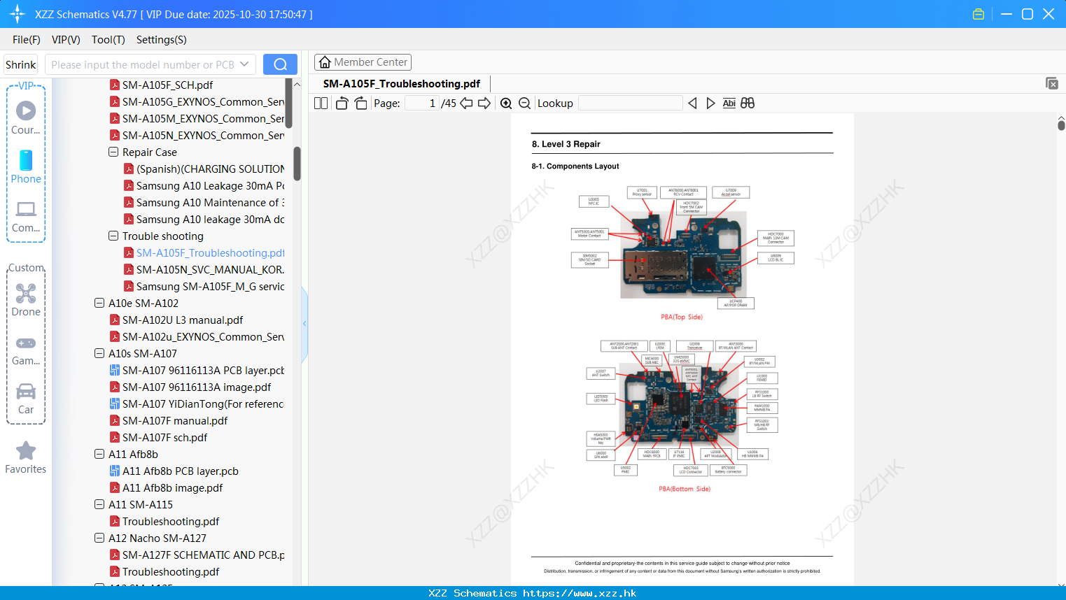 Samsung SM-A105F_Troubleshooting